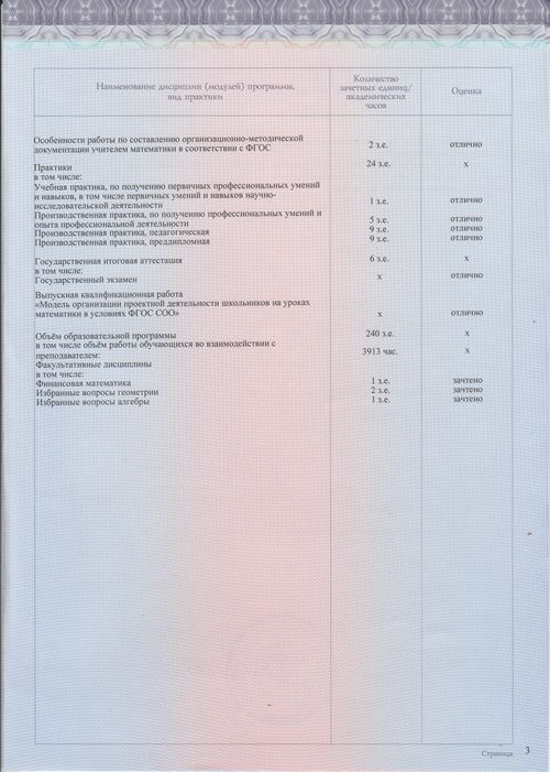 Приложение, страница 3
